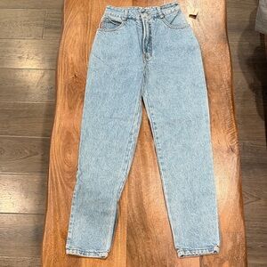 BONGO high waist retro Blue Denim Women's Jeans size 3 or 22” high waist